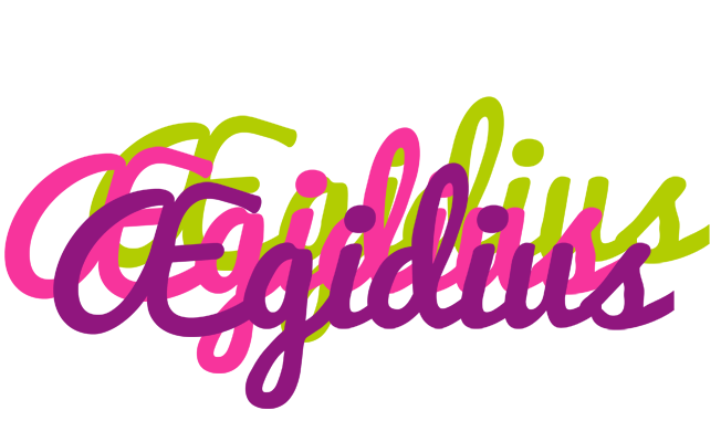 Ægidius flowers logo