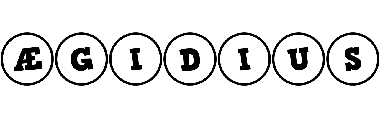 Ægidius handy logo