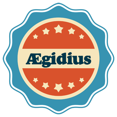Ægidius labels logo