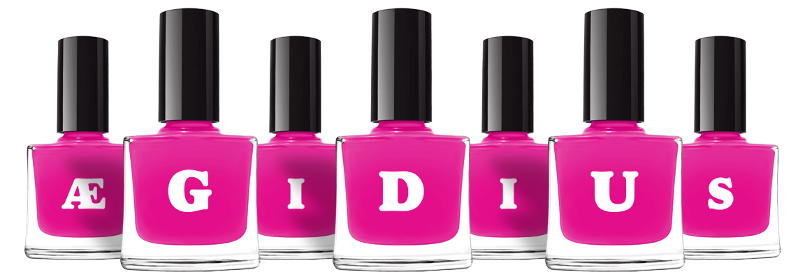 Ægidius nails logo