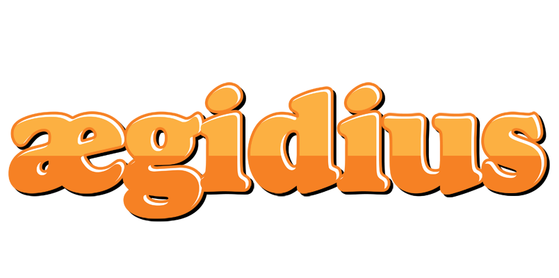 Ægidius orange logo