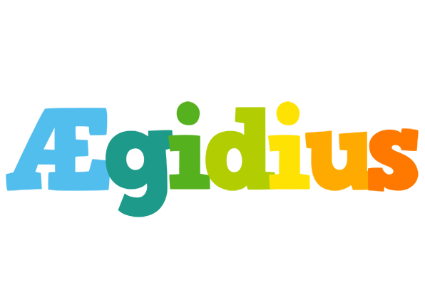 Ægidius rainbows logo