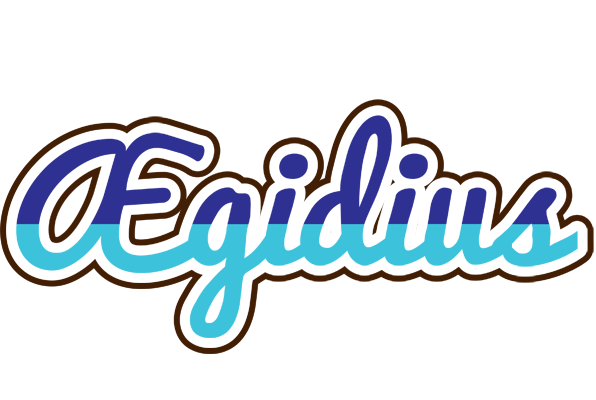Ægidius raining logo