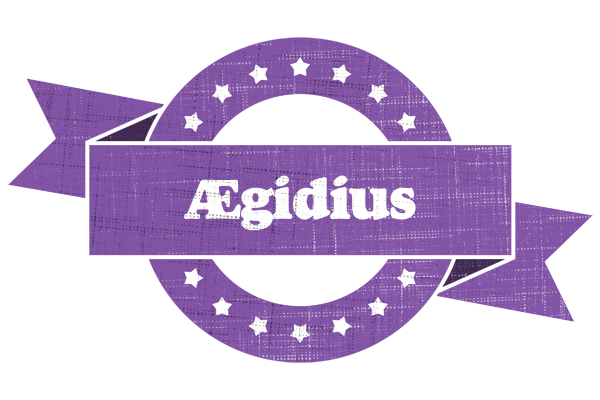 Ægidius royal logo
