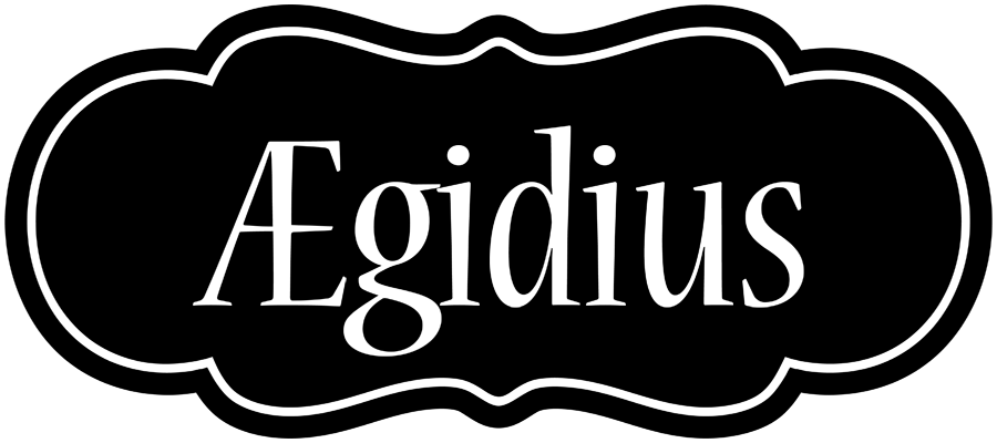 Ægidius welcome logo