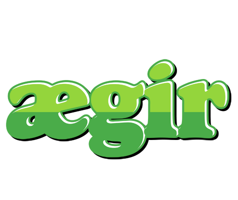 Ægir apple logo