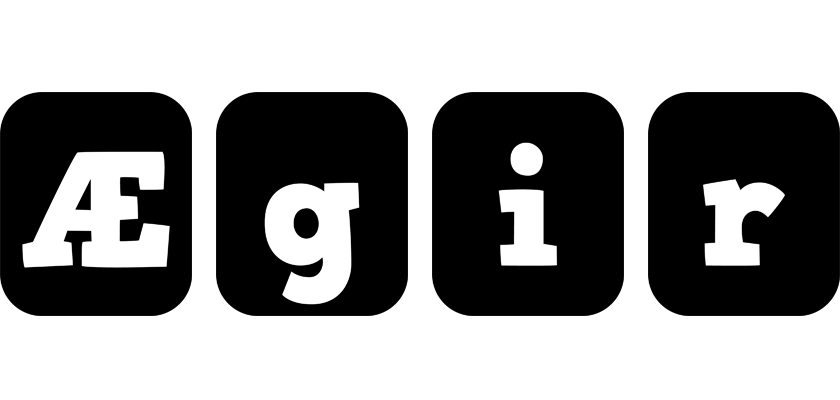 Ægir box logo