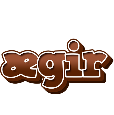 Ægir brownie logo