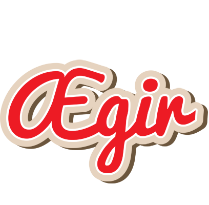 Ægir chocolate logo