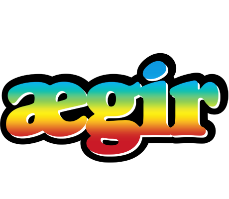 Ægir color logo