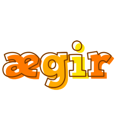 Ægir desert logo