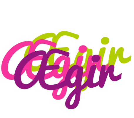 Ægir flowers logo