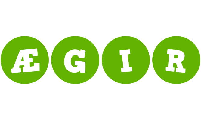 Ægir games logo