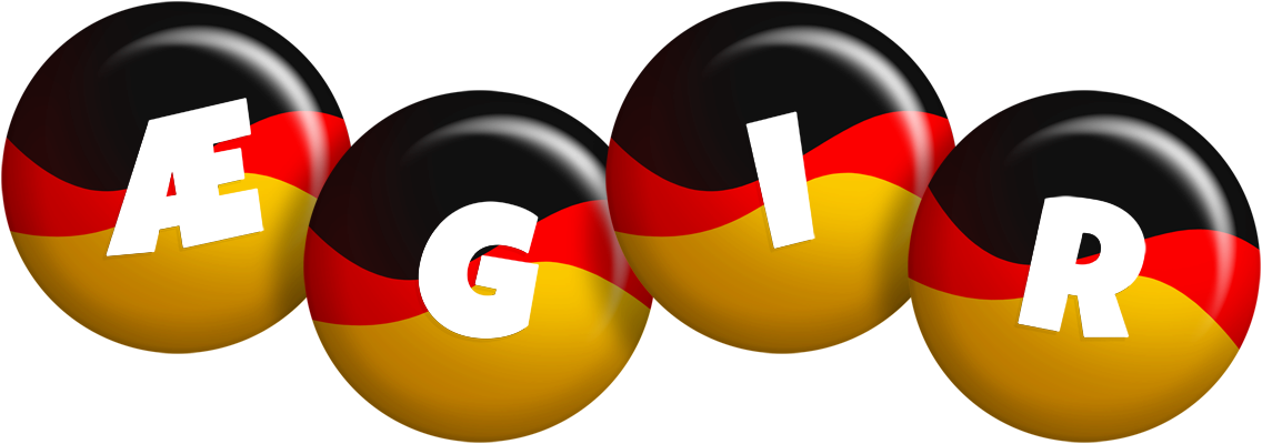 Ægir german logo