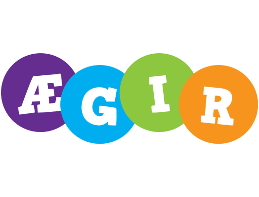 Ægir happy logo