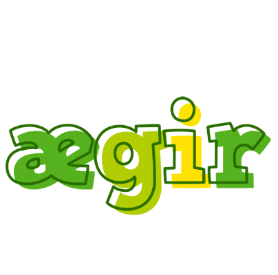 Ægir juice logo
