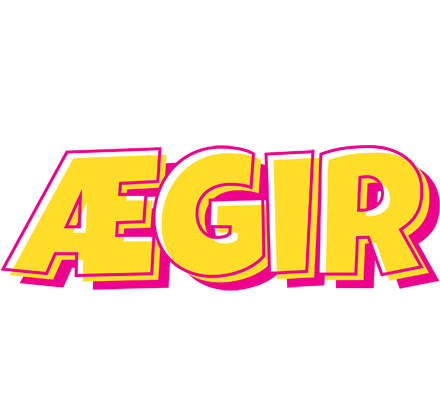 Ægir kaboom logo