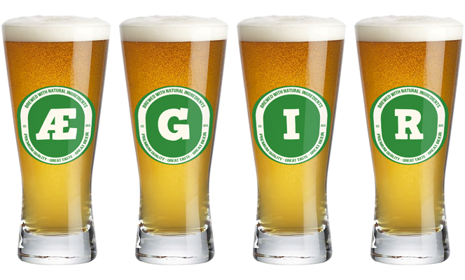 Ægir lager logo