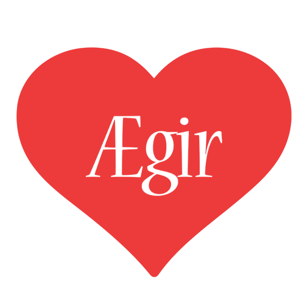 Ægir love logo