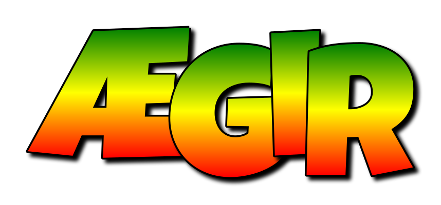 Ægir mango logo