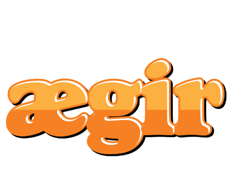 Ægir orange logo