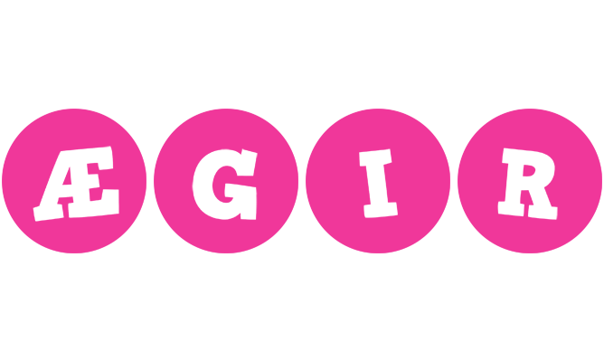 Ægir poker logo