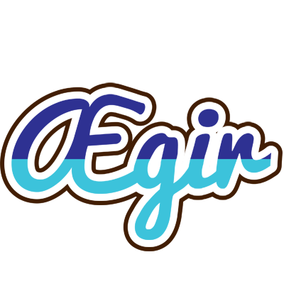 Ægir raining logo
