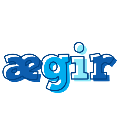 Ægir sailor logo