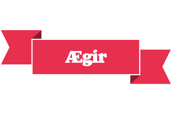 Ægir sale logo