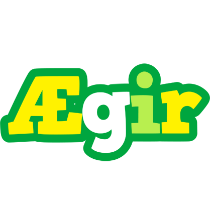 Ægir soccer logo