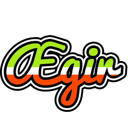 Ægir superfun logo