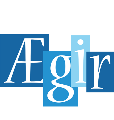 Ægir winter logo