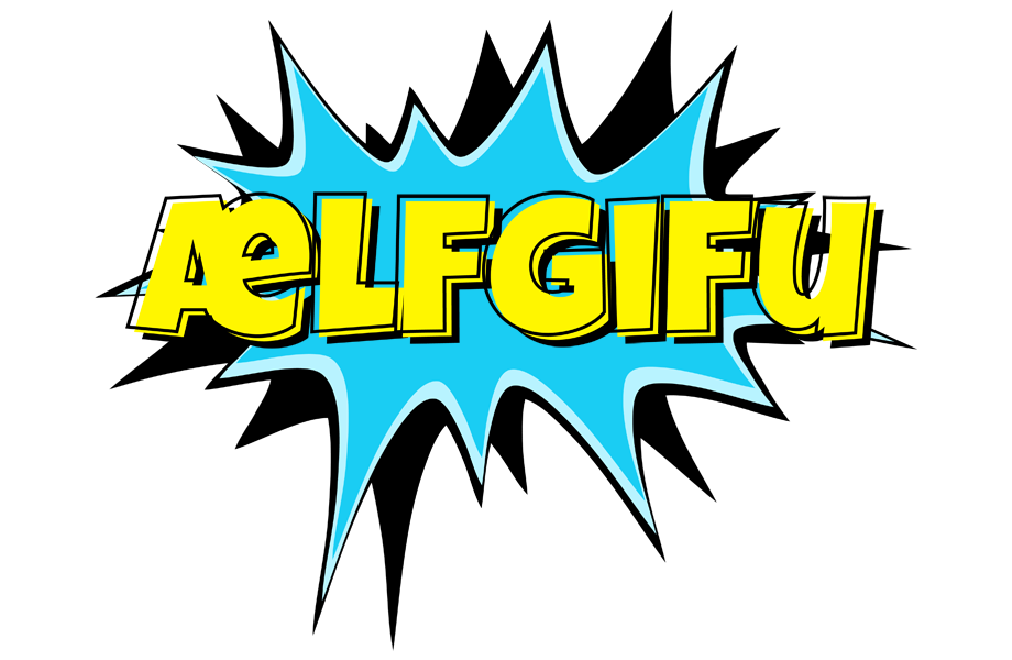 Ælfgifu amazing logo