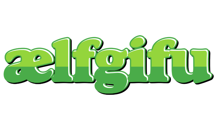 Ælfgifu apple logo
