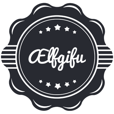 Ælfgifu badge logo