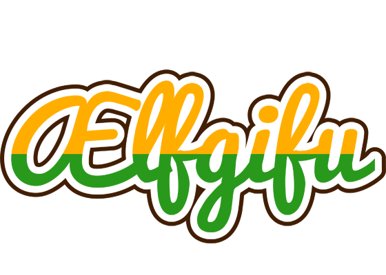 Ælfgifu banana logo