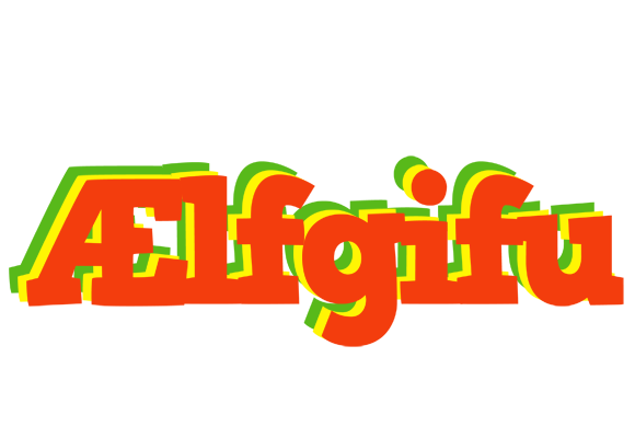 Ælfgifu bbq logo
