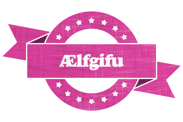 Ælfgifu beauty logo