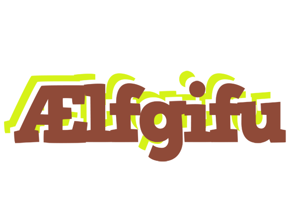 Ælfgifu caffeebar logo