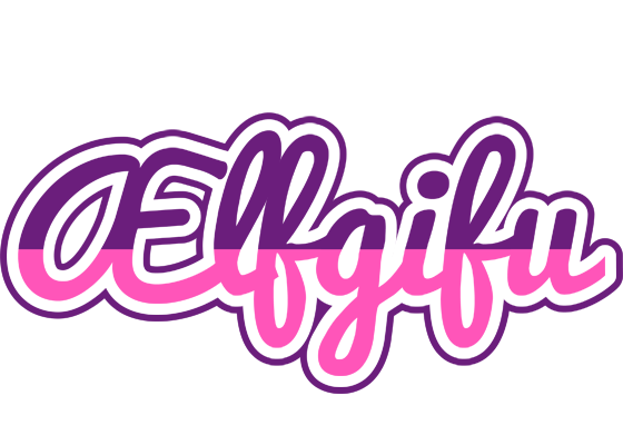 Ælfgifu cheerful logo