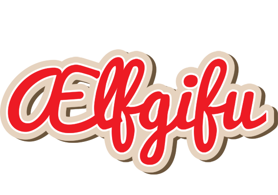 Ælfgifu chocolate logo