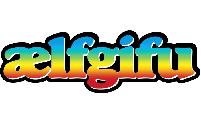 Ælfgifu color logo