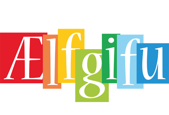 Ælfgifu colors logo