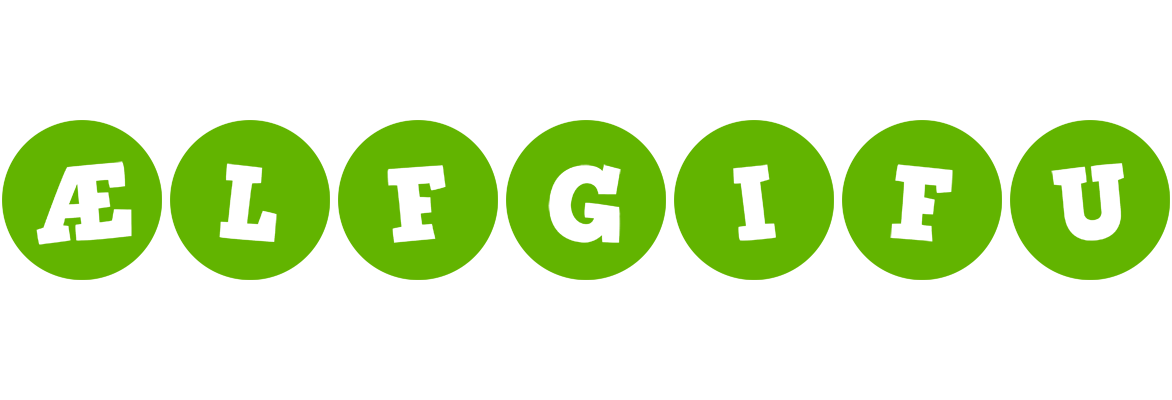 Ælfgifu games logo