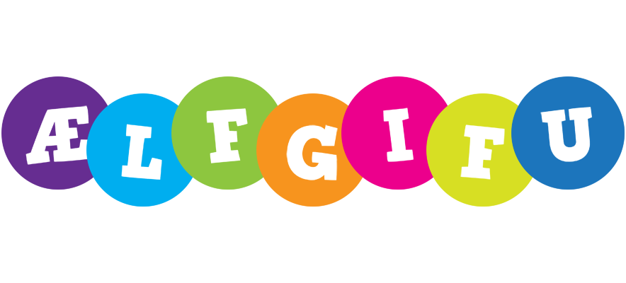 Ælfgifu happy logo