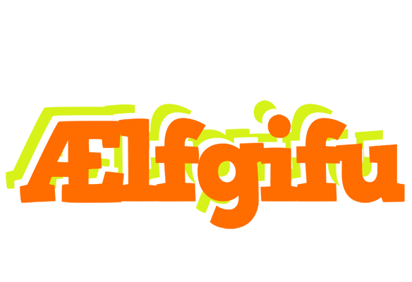 Ælfgifu healthy logo