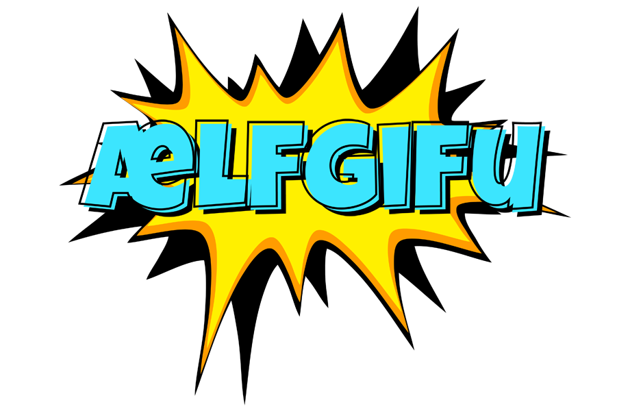 Ælfgifu indycar logo