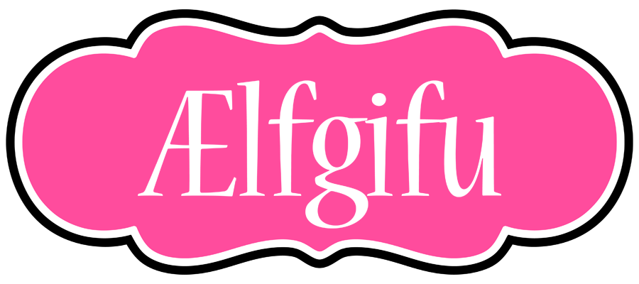 Ælfgifu invitation logo