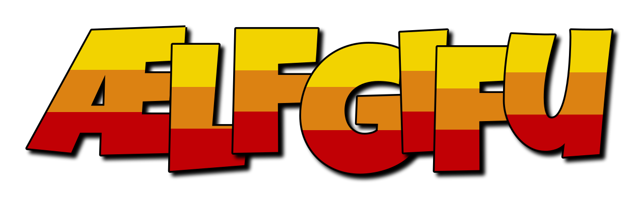 Ælfgifu jungle logo