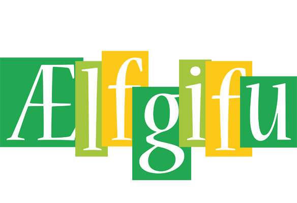 Ælfgifu lemonade logo